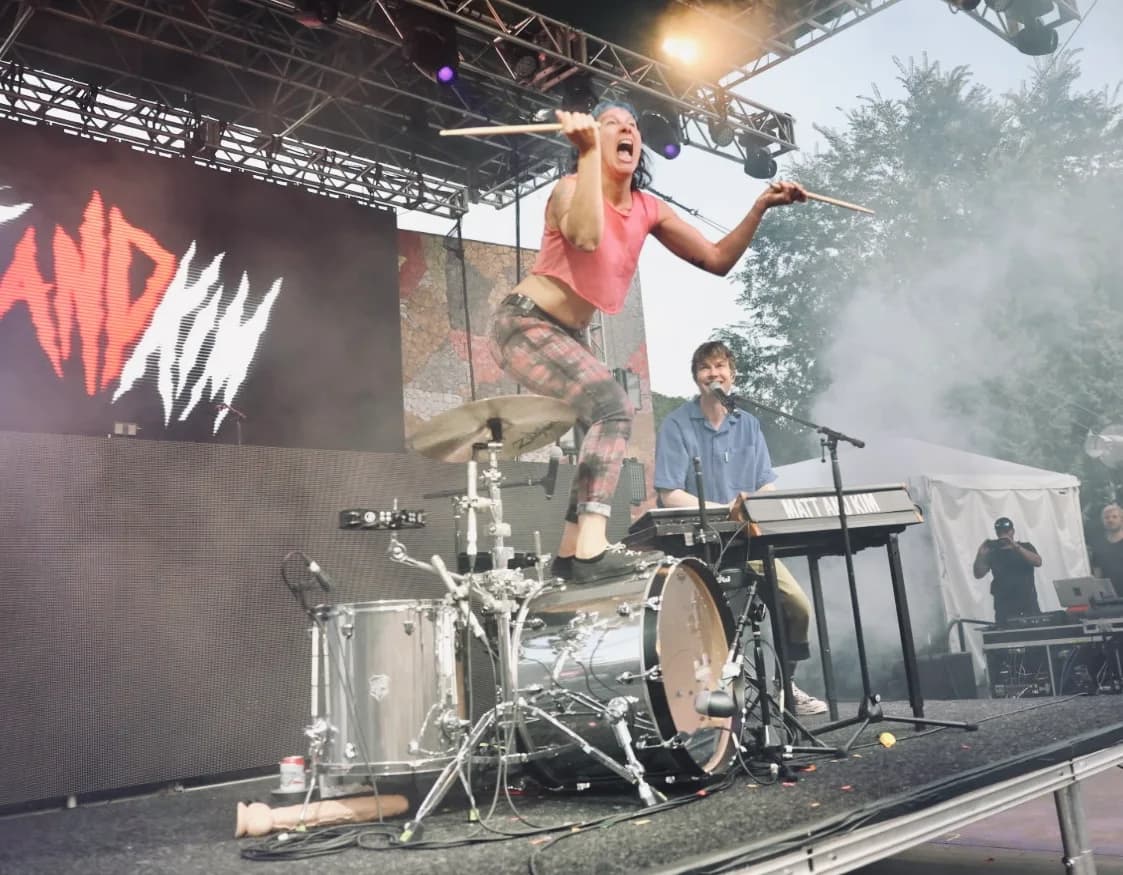 Matt and Kim band photo